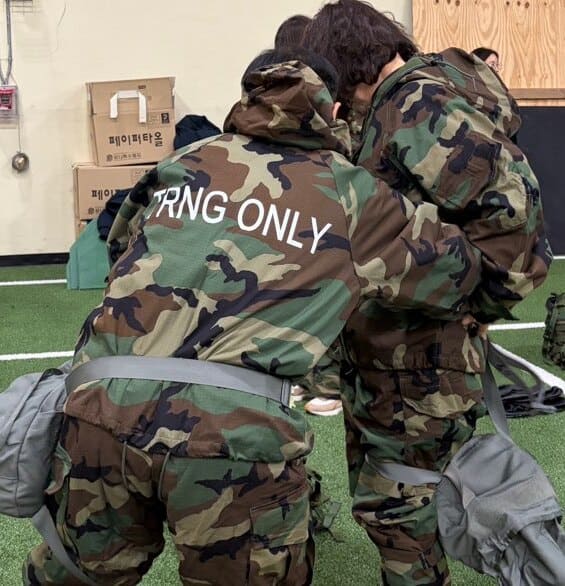 미군부대 한국인 직원 훈련