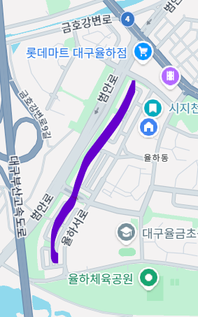 율하 빌라촌 지도